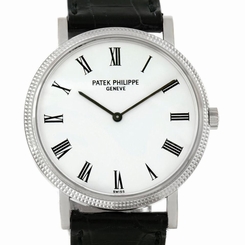 Patek Philippe Calatrava 18k White Gold Automatic Watch 5120