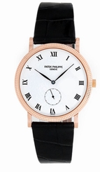 Patek Philippe Calatrava Men's 18k Rose Gold Manual Wind Watch 3919 R ( 3919R)