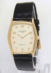 Patek Philippe For Tiffany Gondolo 3842R 18k Rose Gold Dial Manual Watch 3842