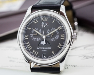 Patek Philippe 5056 P Annual Calendar Power Reserve 5056P 5056P-001 Grey Dial PT