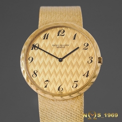 PATEK PHILIPPE GENEVE AUTOMATIC 18K YELLOW GOLD REF.3588/2 MEN'S BOX&PAPER