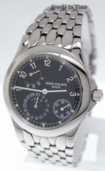 Patek Philippe 5085 Complications Stainless Steel Mens Pre-owned Watch 5085A