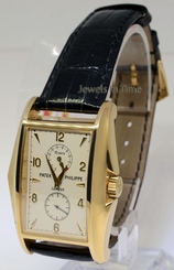 Patek Philippe Gondolo 18k Gold Watch 10 Day Power Reserve Box/Paper 5100J