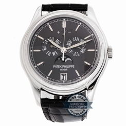  Patek Philippe Annual Calendar 5146P-001 Auto 39mm Platinum Mens Strap Watch
