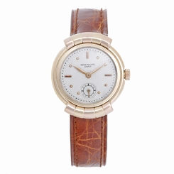 Vintage Patek Philippe Tri Color Hooded Lug Watch
