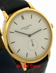Patek Philippe Calatrava Ref 3893J 18K Yellow Gold, GUILLOCHE Dial