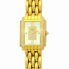 PATEK Philippe 18K Yellow Gold Gondolo Diamond # 4825/101 Mother of Pearl 4825