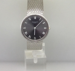PATEK PHILLIPE CALATRAVA WHITE GOLD BRACELET MEN'S WATCH 33520DG/1!!!!