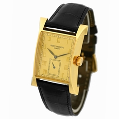 PATEK PHILIPPE 18K Yellow Gold Limited Pagoda 5500 J Box Warranty Papers Coin