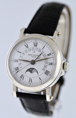 Patek Philippe 5059P RARE Platinum Perpetual Calendar Moonphase Retrograde watch
