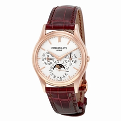 Patek Philippe Grand Complications Silver Dial 18kt Rose Gold Mens Watch
