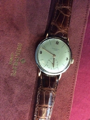 RARE PATEK PHILIPPE CALATRAVA REF. 1513 - manual-winding 1940's