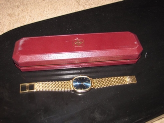 PATEK PHILIPPE "Jumbo Ellipse" Women Watch 18K Gold Heavy 96 grams 3738 Blue