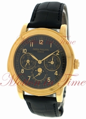 Patek Philippe 5074J Minute Repeater Perpetual Calendar Moonphase Black Dial Y/G