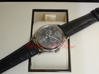 Patek Philippe 5056P Annual Calendar Moonphase Platinum 37mm Grey Dial Complete