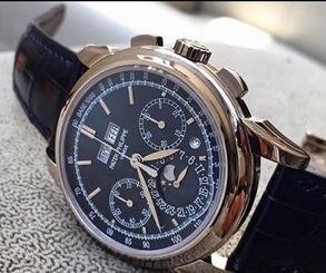 Patek Philippe White Gold Grand Complications Blue Dial 5270G-014 UNWORN