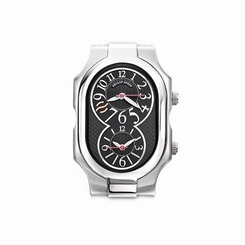 NEW Philip Stein Signature Large Case Quartz Watch - 2-BK