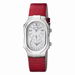 Philip Stein Women's 2-NCW-ZR Signature White Dial Leather Swiss Quartz Watch