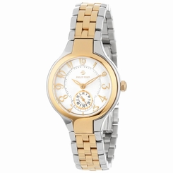 Philip Stein Women's 44TG-FMOP-SS5TG Two-Tone Bracelet Watch