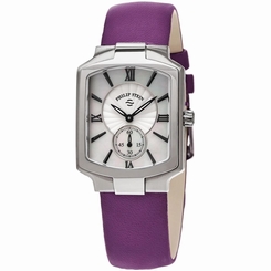 PHILIP STEIN WOMEN'S CLASSIC 28MM LEATHER BAND SWISS QUARTZ WATCH 21-CMOP-CIPR