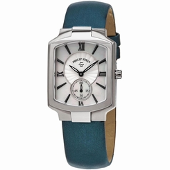 PHILIP STEIN WOMEN'S CLASSIC 28MM SATIN BAND SWISS QUARTZ WATCH 21-CMOP-ITL