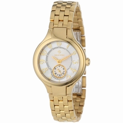 Philip Stein 44GP-FMOP-SS5GP Womens Mother Of Pearl Dial Analog Quartz Watch