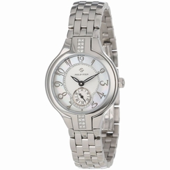 Philip Stein Women's 44SD-FMOP-SS5 Stainless Steel Watch with Diamond Studding a