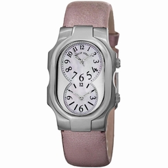 Philip Stein Signature Women's Purple Calfskin Sapphire Glass Watch 1-NFMOP-CMLA