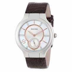 Philip Stein Women's 41-DMOPRG-OCH Analog Japanese Quartz Chocolate Ostrich Stra
