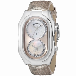 Philip Stein Women's 11-ICHW-PGGL Prestige Diamond-Accented Stainless Steel Watc