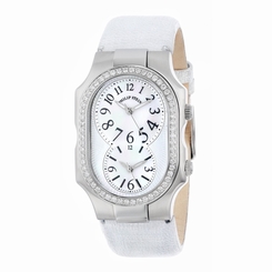 Philip Stein Women's 2D-NFMOP-CMS "Signature" Diamond Mother-Of-Pearl Silver-Met