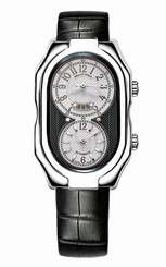 Philip Stein Men's 12A-BW-AB Prestige Automatic Black Alligator Strap Watch