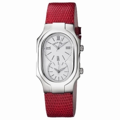 Philip Stein Signature Women's 32mm Red Calfskin Quartz Watch 2-NCW-ZR
