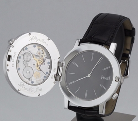 Piaget Altiplano Double Jeu XL Mechanical, 2 Cases, White Gold, 43mm Men's Watch