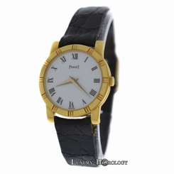 NOS Ladies Piaget Misura G0A09806 18K Solid Yellow Gold Quartz Watch