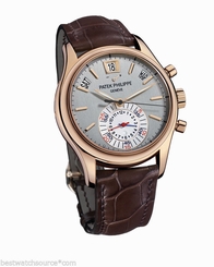 Patek Philippe Calendar Mens 5960R 18k Rose Gold Silver Dial B&P New Ret:$79,800
