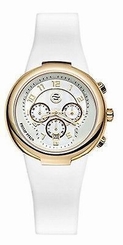 Philip Stein Active 45mm Chronograph Unisex White Rubber Watch 32-AGW-RW
