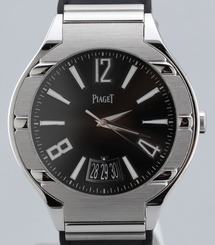 Piaget Polo Date, Automatic, 18K White Gold, 43mm Men's Watch G0A33139