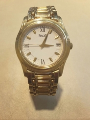 PIAGET CONTEMPORARY POLO IN 18K. YELLOW GOLD COMPLETE FOR WOMEN. 100 GRAMS