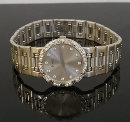 Ladies's Solid 18carat White Gold & Diamond Piaget Dancer Watch 80564 K81
