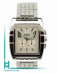 Piaget Stainless Steel Upstream Chronograph 27150 with Silver Dial