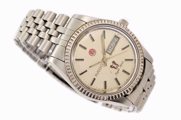 Vintage Rado Purple Horse Stainless Steel Automatic Mens Watch 1266