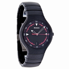 Rado True Active Mens Black Ceramic Watch R27677152