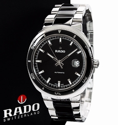NEW Rado D-Star 200 Black Ceramic / Steel Automatic Men's Watch R15959152