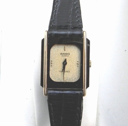 Ladies RADO FLORENCE Gold Sand Dial Stainless Steel Swiss Quartz Watch