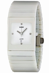 Rado R21711702 Ceramica Jubile Men's White Ceramic Dress Watch