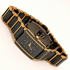 Ladies RADO Diastar 153.0283.3N Black Ceramic & Stainless Steel Watch Swiss Made