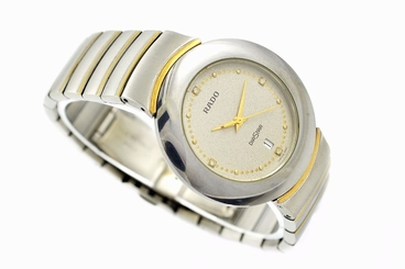 Vintage Rado Diastar Tungsten Carbide Stainless Steel Quartz Midsize Watch 1072