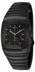 Rado R13477152 Sintra Men's Black Dial Chronograph Black Ceramic Watch