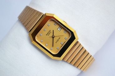 Vintage Rado Diastar Gold Plated Quartz Ladies Watch 248